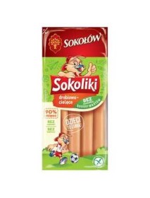 Parówki Sokoliki 140g Sokołów