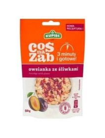 Owsianka coś na ząb śliwka 50 g Kupiec
