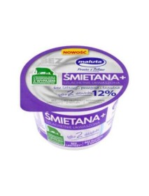 Śmietana Maluta Naturalna bez laktozy 12% 200 g