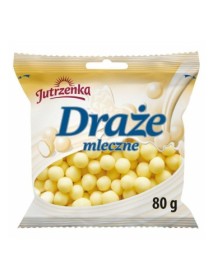 Draże Mleczne 80 g Jutrzenka